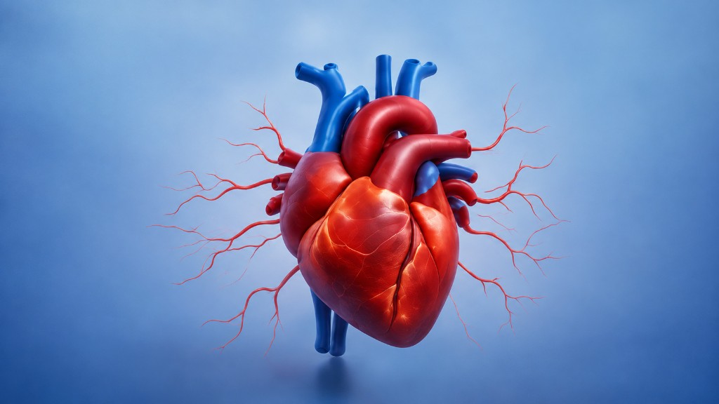 Anatomical heart illustration representing specialist cardiology care