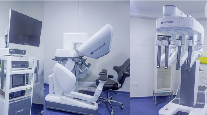 MEDBOT robotic surgery system at Nisa Premier Hospital
